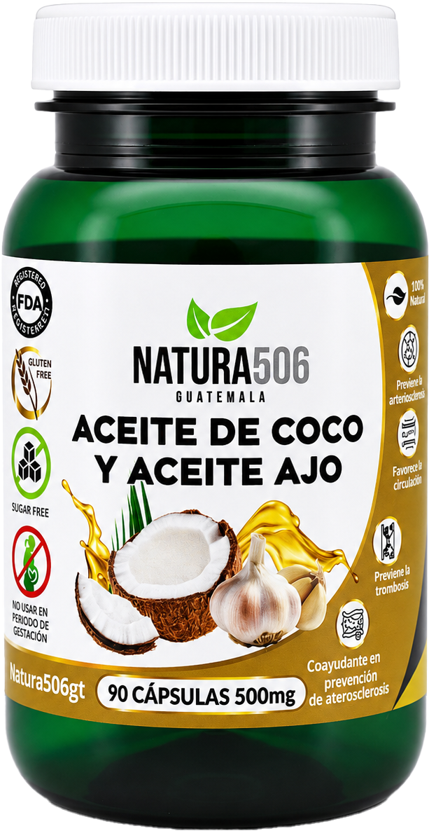 Aceite de Ajo y Coco