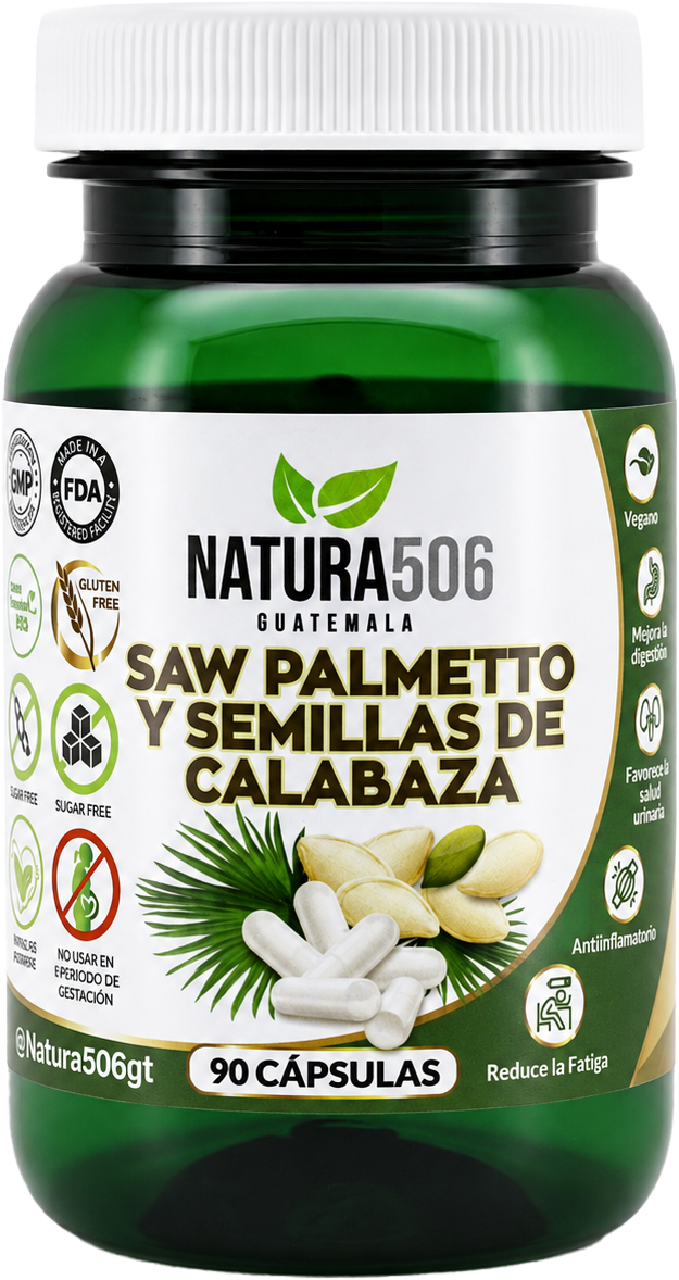 Saw Palmetto y Semillas de Calabaza
